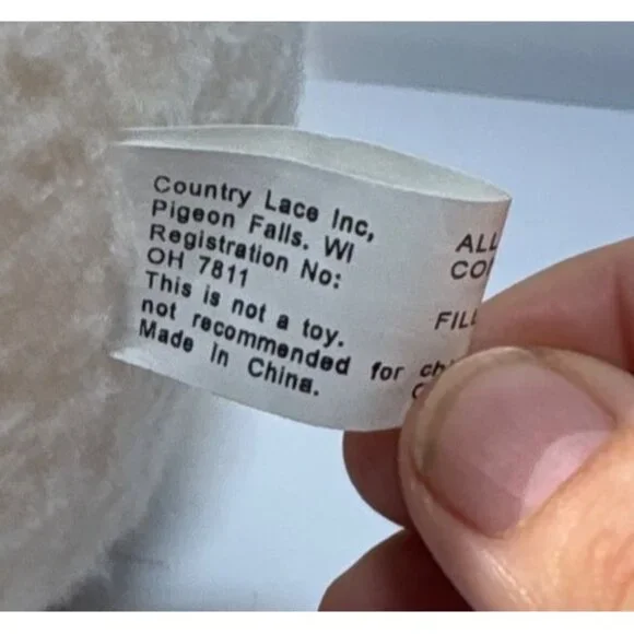 Country Lace Inc Snowwoman & Baby Figurine Plush Decor Bird Winter - Picture 5 of 8